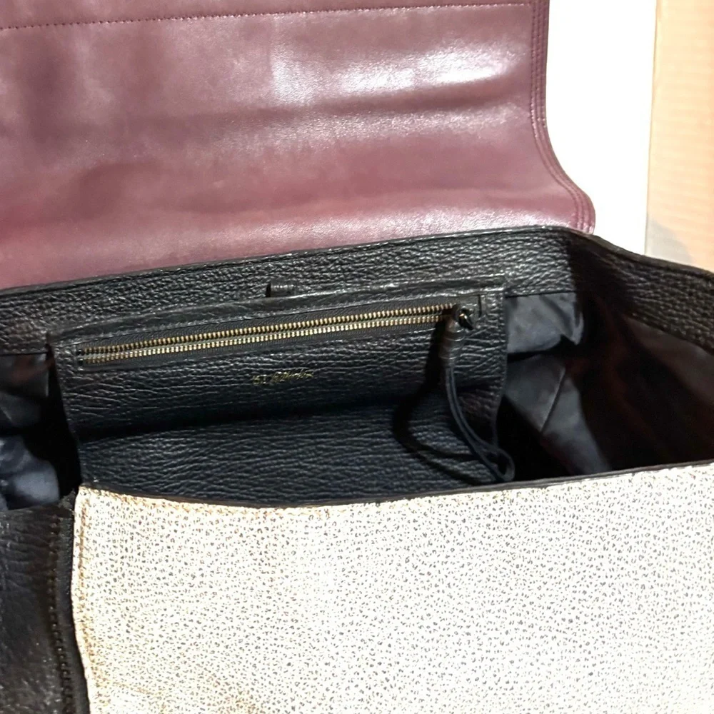 3.1 Phillip Lim pasli tricolor  and  Leather tote bag